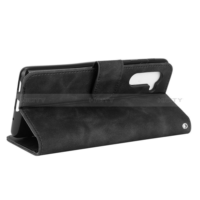 Handytasche Stand Schutzhülle Flip Leder Hülle L01Z für Sharp Simple Sumaho 5 groß