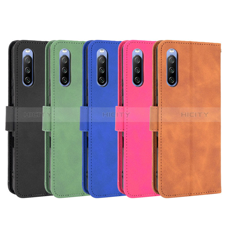 Handytasche Stand Schutzhülle Flip Leder Hülle L01Z für Sony Xperia 10 III