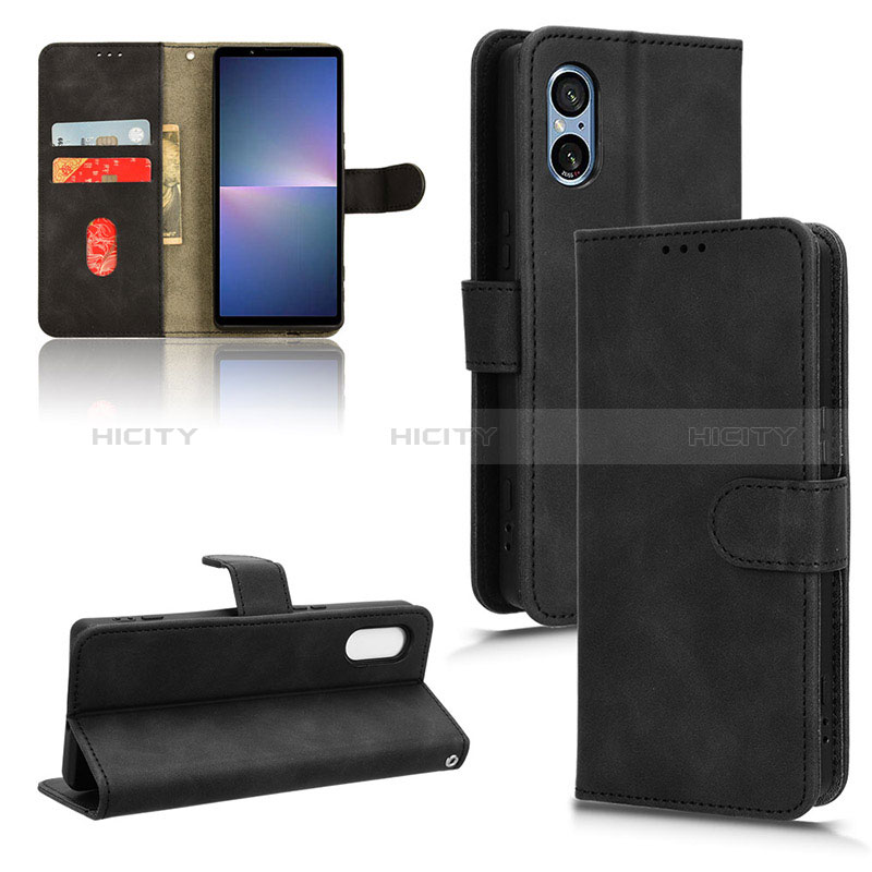 Handytasche Stand Schutzhülle Flip Leder Hülle L01Z für Sony Xperia 5 V