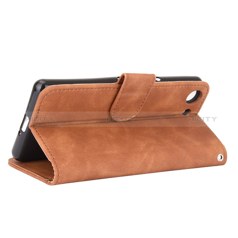 Handytasche Stand Schutzhülle Flip Leder Hülle L01Z für Sony Xperia Ace groß