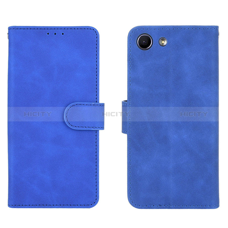 Handytasche Stand Schutzhülle Flip Leder Hülle L01Z für Sony Xperia Ace Blau