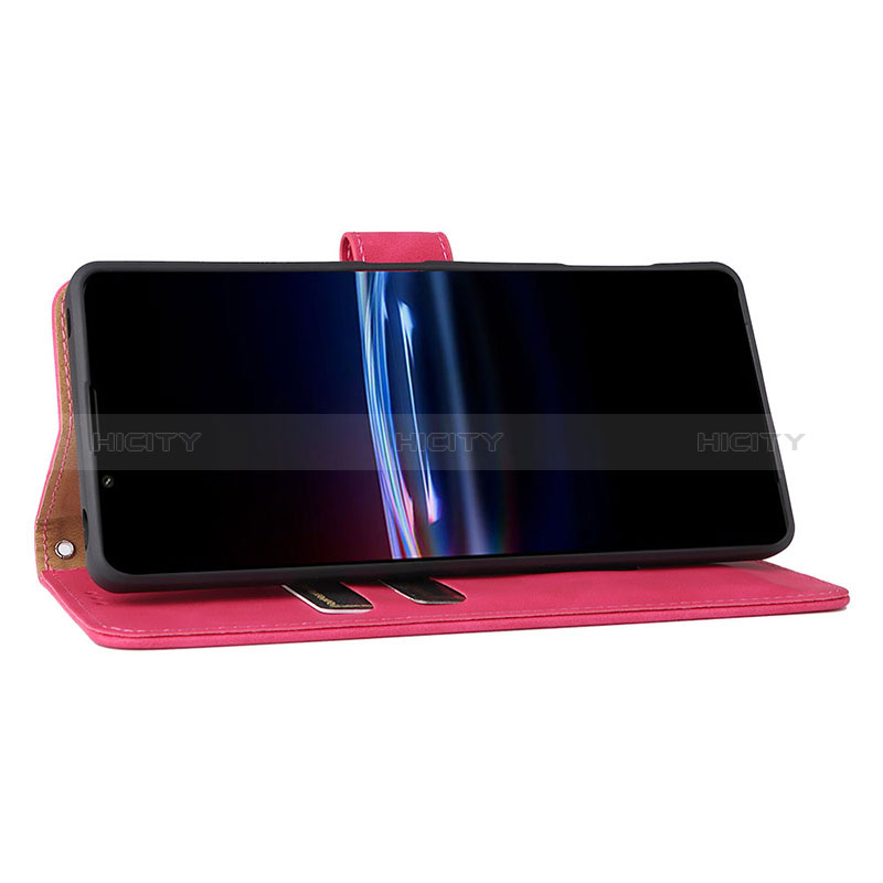 Handytasche Stand Schutzhülle Flip Leder Hülle L01Z für Sony Xperia PRO-I