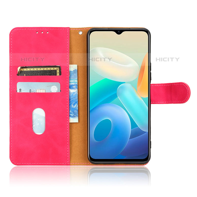 Handytasche Stand Schutzhülle Flip Leder Hülle L01Z für Vivo iQOO Z6 Lite 5G groß