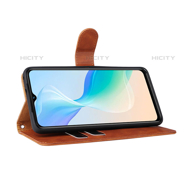 Handytasche Stand Schutzhülle Flip Leder Hülle L01Z für Vivo Y55 5G