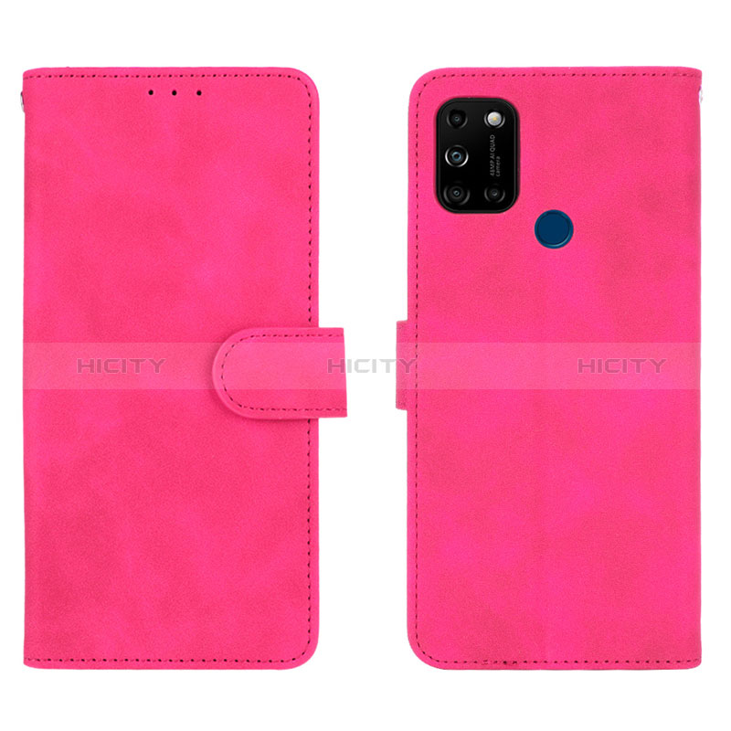 Handytasche Stand Schutzhülle Flip Leder Hülle L01Z für Wiko View5 Plus Pink