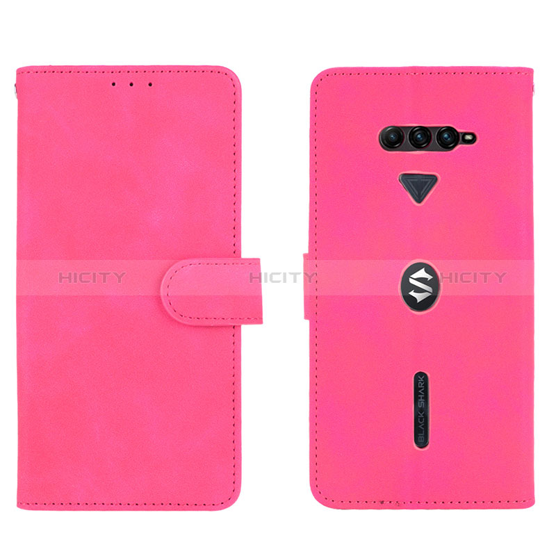 Handytasche Stand Schutzhülle Flip Leder Hülle L01Z für Xiaomi Black Shark 4 Pro 5G Pink Plus