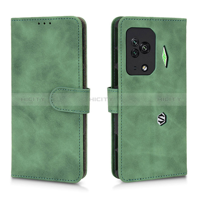 Handytasche Stand Schutzhülle Flip Leder Hülle L01Z für Xiaomi Black Shark 5 Pro 5G Grün Plus