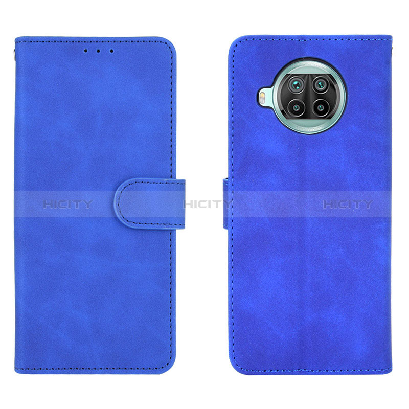 Handytasche Stand Schutzhülle Flip Leder Hülle L01Z für Xiaomi Mi 10i 5G Blau