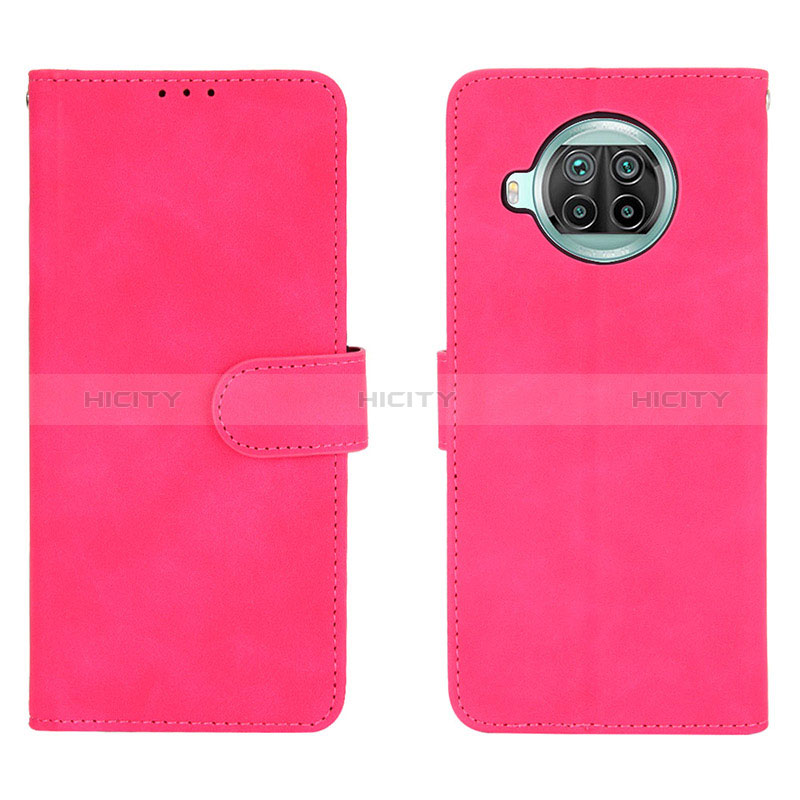 Handytasche Stand Schutzhülle Flip Leder Hülle L01Z für Xiaomi Mi 10i 5G Pink Plus