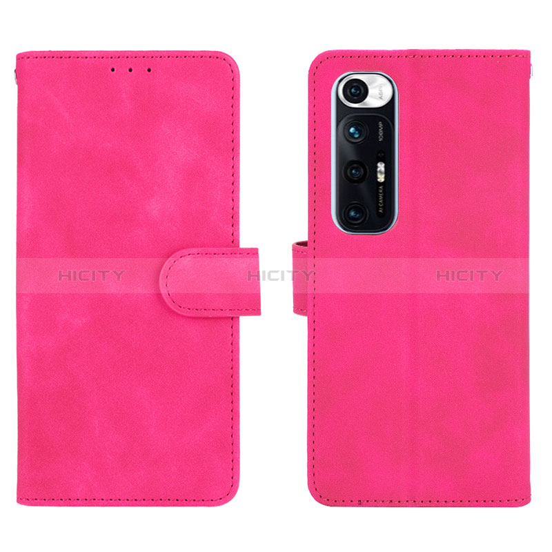 Handytasche Stand Schutzhülle Flip Leder Hülle L01Z für Xiaomi Mi 10S 5G Pink