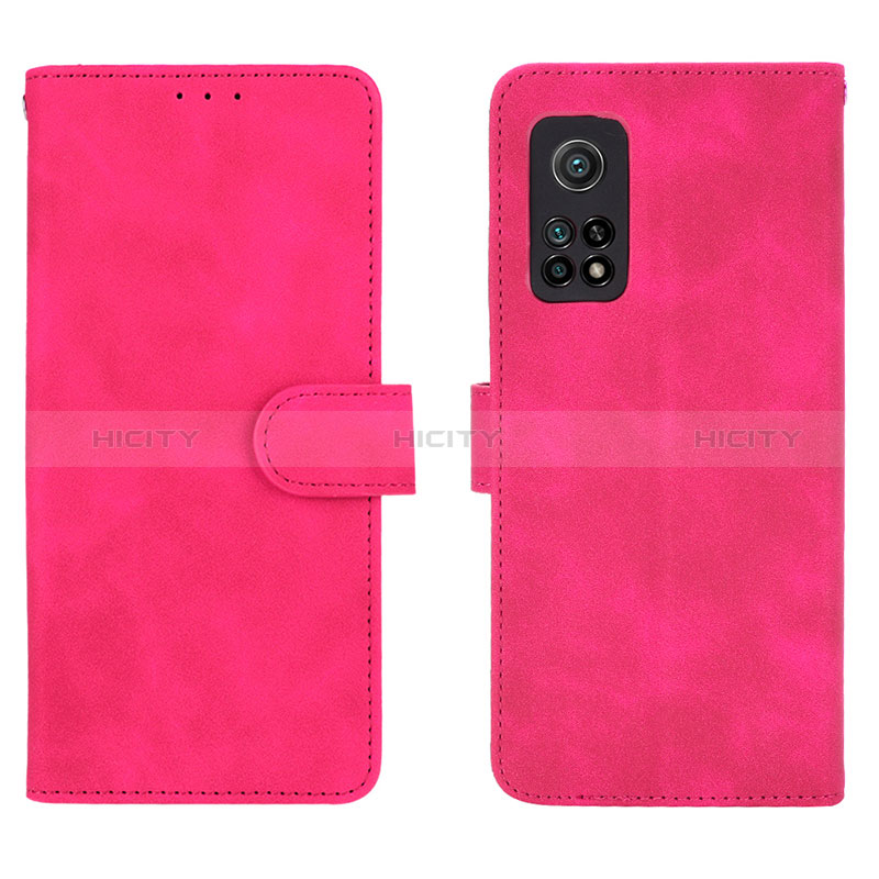 Handytasche Stand Schutzhülle Flip Leder Hülle L01Z für Xiaomi Mi 10T Pro 5G Pink Plus