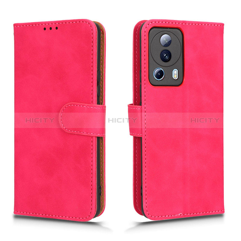 Handytasche Stand Schutzhülle Flip Leder Hülle L01Z für Xiaomi Mi 12 Lite NE 5G Pink