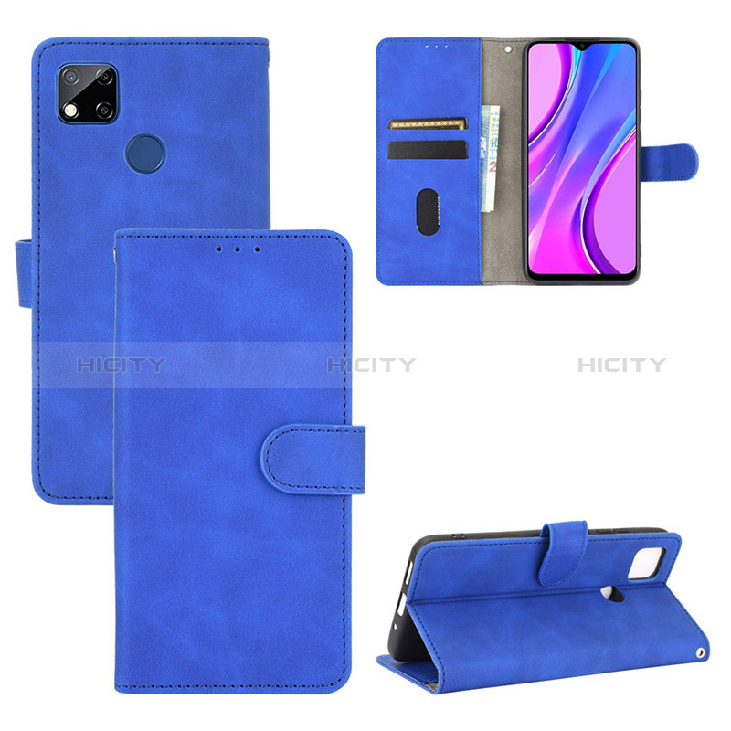 Handytasche Stand Schutzhülle Flip Leder Hülle L01Z für Xiaomi POCO C3 groß