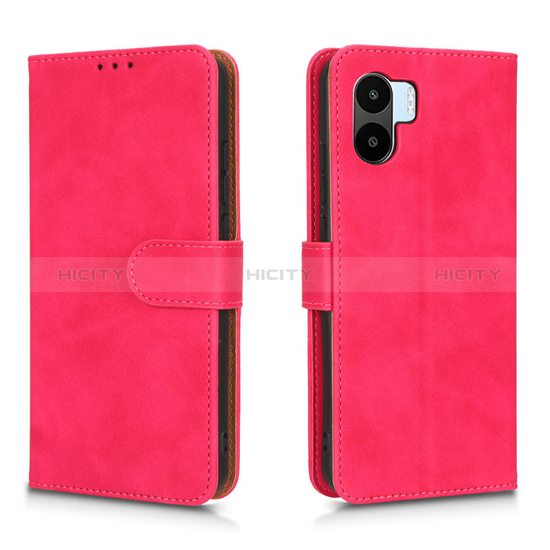 Handytasche Stand Schutzhülle Flip Leder Hülle L01Z für Xiaomi Poco C51 Pink Plus