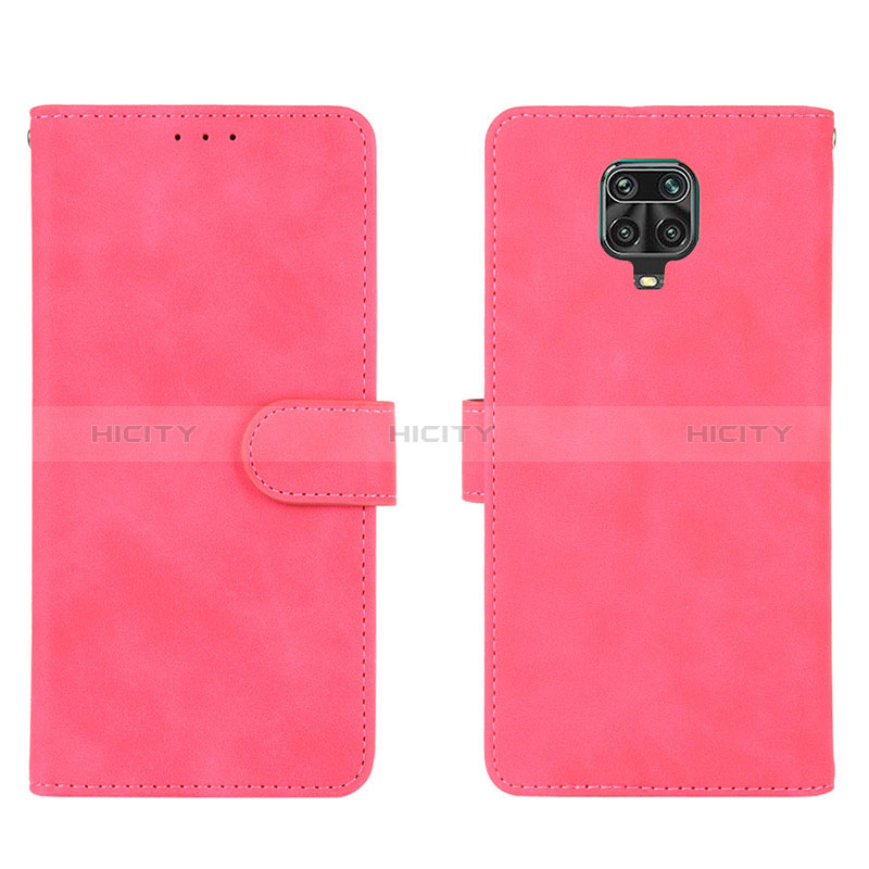 Handytasche Stand Schutzhülle Flip Leder Hülle L01Z für Xiaomi Poco M2 Pro Pink