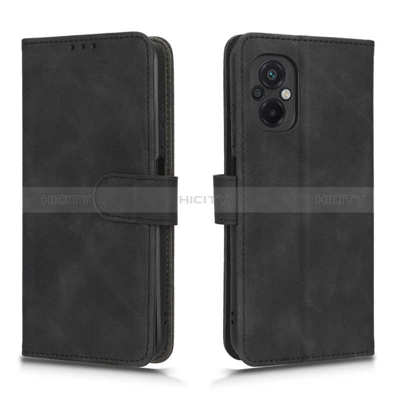 Handytasche Stand Schutzhülle Flip Leder Hülle L01Z für Xiaomi Poco M5 4G Schwarz Plus