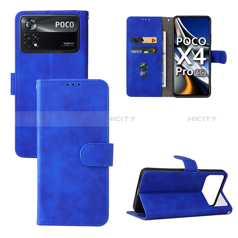 Handytasche Stand Schutzhülle Flip Leder Hülle L01Z für Xiaomi Poco X4 Pro 5G