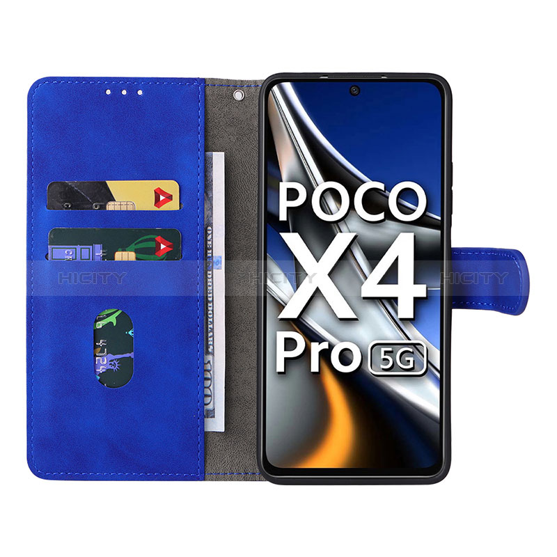 Handytasche Stand Schutzhülle Flip Leder Hülle L01Z für Xiaomi Poco X4 Pro 5G