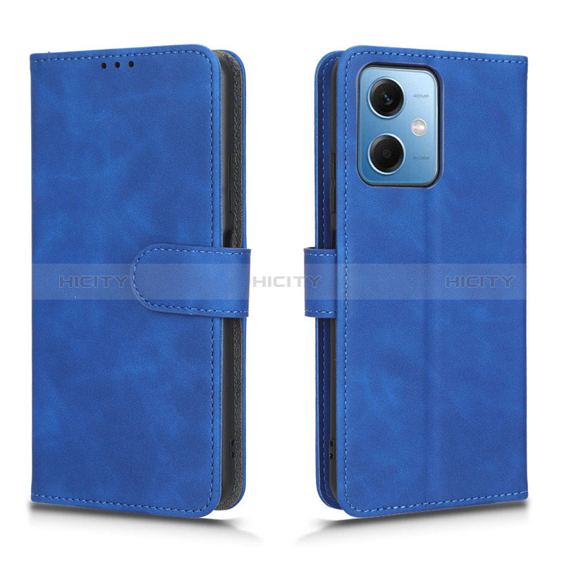 Handytasche Stand Schutzhülle Flip Leder Hülle L01Z für Xiaomi Poco X5 5G Blau