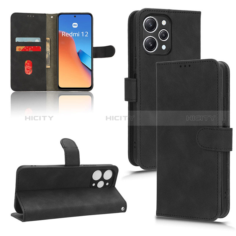 Handytasche Stand Schutzhülle Flip Leder Hülle L01Z für Xiaomi Redmi 12 4G