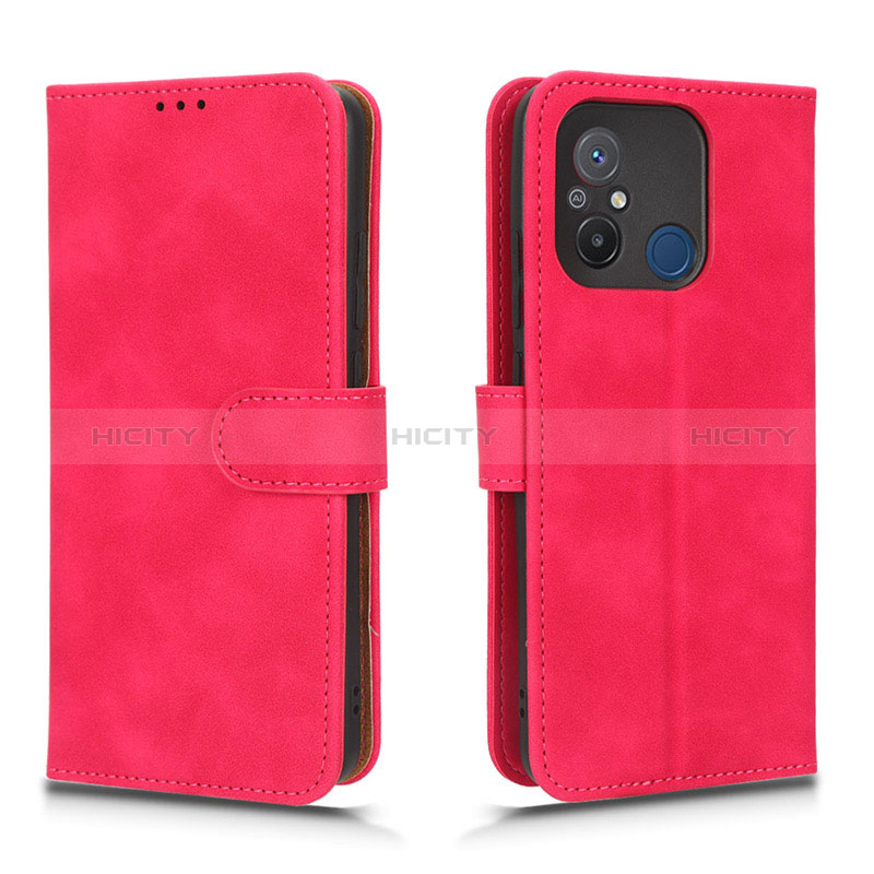 Handytasche Stand Schutzhülle Flip Leder Hülle L01Z für Xiaomi Redmi 12C 4G Pink Plus