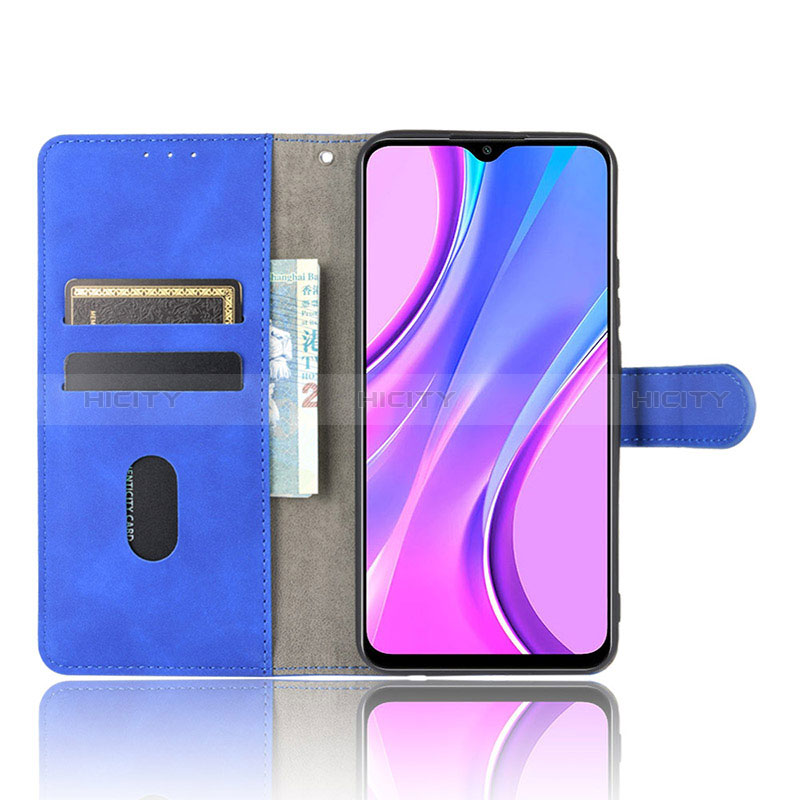 Handytasche Stand Schutzhülle Flip Leder Hülle L01Z für Xiaomi Redmi 9 groß