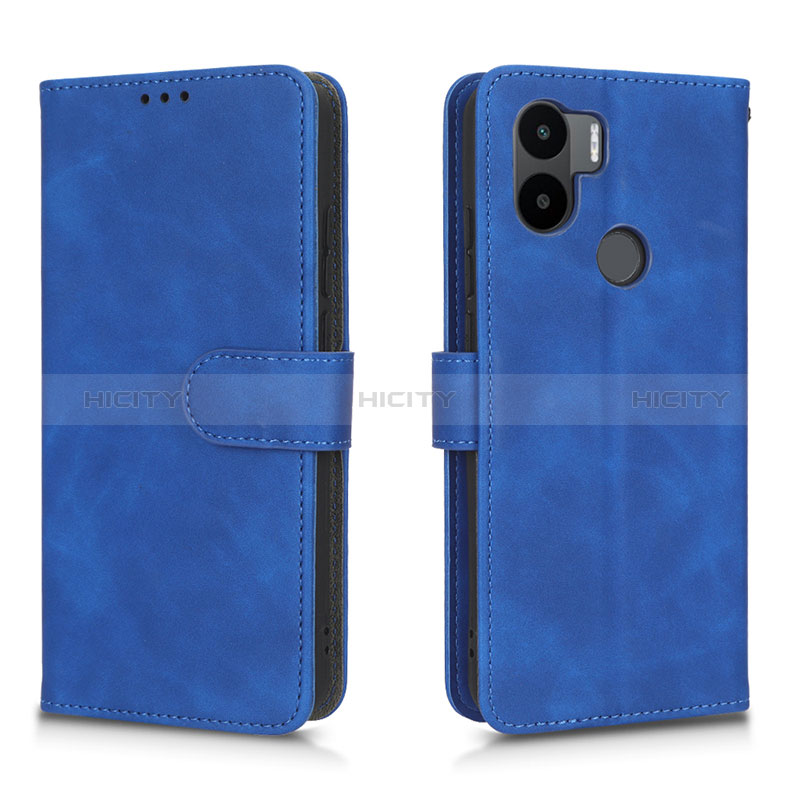 Handytasche Stand Schutzhülle Flip Leder Hülle L01Z für Xiaomi Redmi A1 Plus Blau