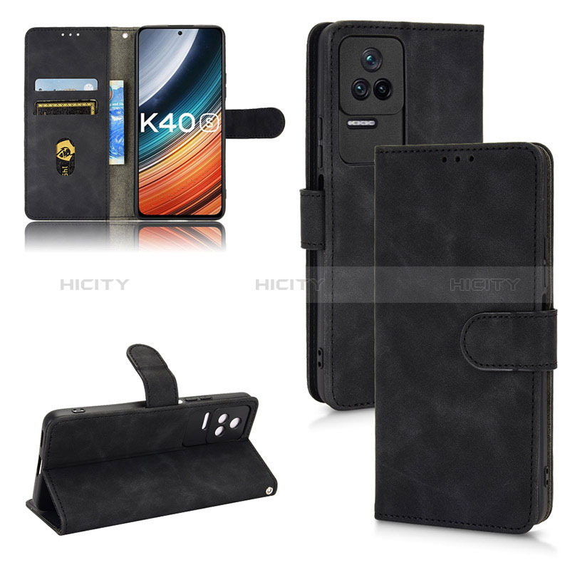 Handytasche Stand Schutzhülle Flip Leder Hülle L01Z für Xiaomi Redmi K40S 5G groß