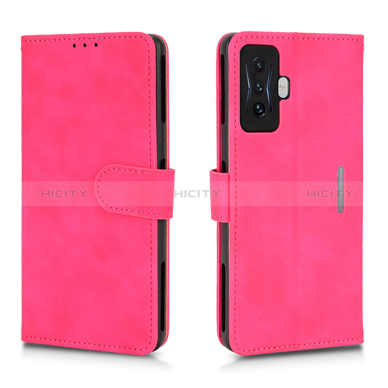 Handytasche Stand Schutzhülle Flip Leder Hülle L01Z für Xiaomi Redmi K50 Gaming AMG F1 5G Pink Plus