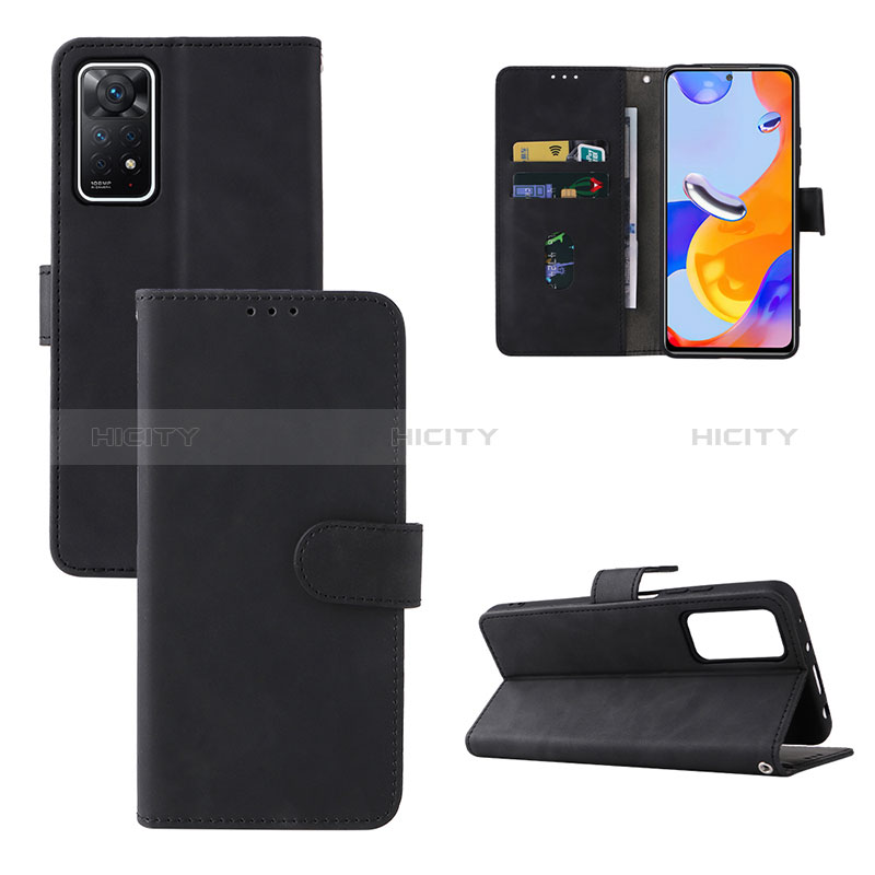 Handytasche Stand Schutzhülle Flip Leder Hülle L01Z für Xiaomi Redmi Note 11 Pro 4G groß