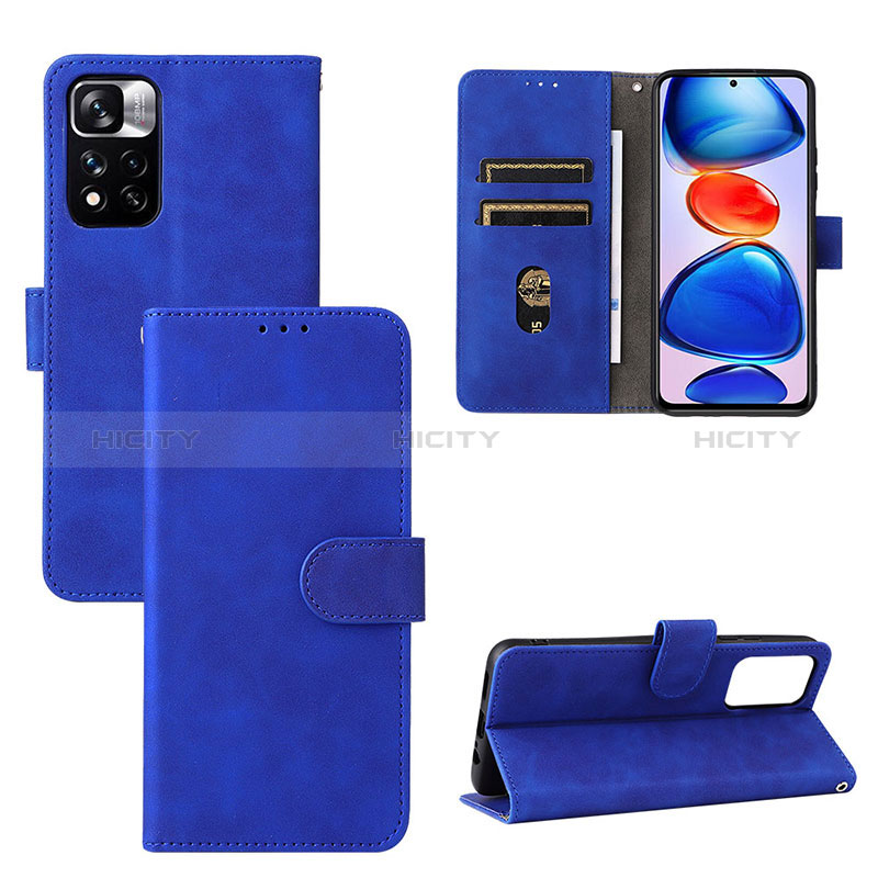 Handytasche Stand Schutzhülle Flip Leder Hülle L01Z für Xiaomi Redmi Note 11T 5G