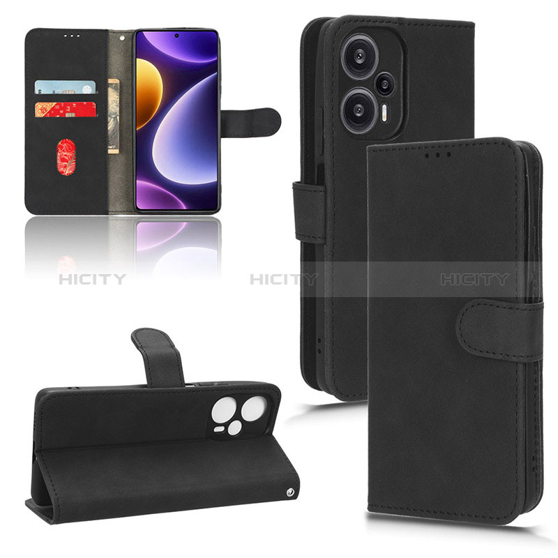 Handytasche Stand Schutzhülle Flip Leder Hülle L01Z für Xiaomi Redmi Note 12 Turbo 5G groß