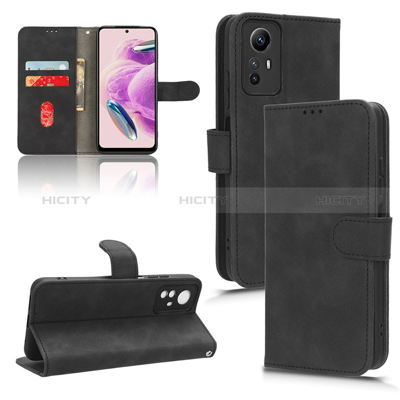 Handytasche Stand Schutzhülle Flip Leder Hülle L01Z für Xiaomi Redmi Note 12S groß