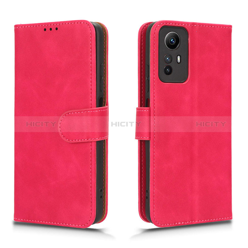 Handytasche Stand Schutzhülle Flip Leder Hülle L01Z für Xiaomi Redmi Note 12S Pink Plus