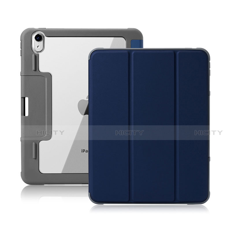 Handytasche Stand Schutzhülle Flip Leder Hülle L02 für Apple iPad Air 5 10.9 (2022) groß
