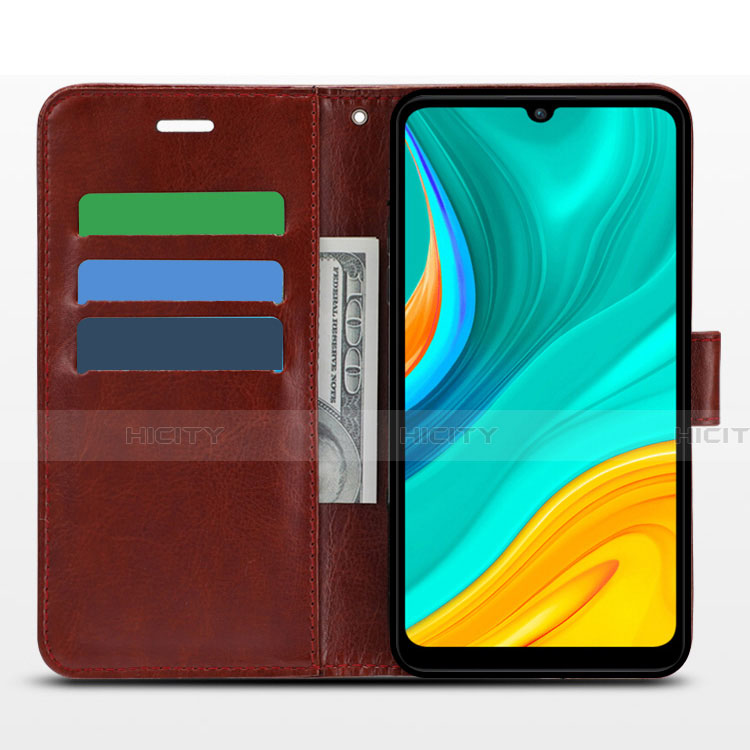 Handytasche Stand Schutzhülle Flip Leder Hülle L02 für Huawei Enjoy 10e