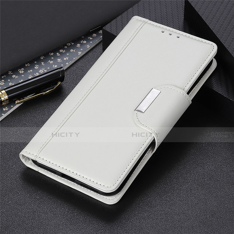 Handytasche Stand Schutzhülle Flip Leder Hülle L02 für Huawei Honor 30S Weiß