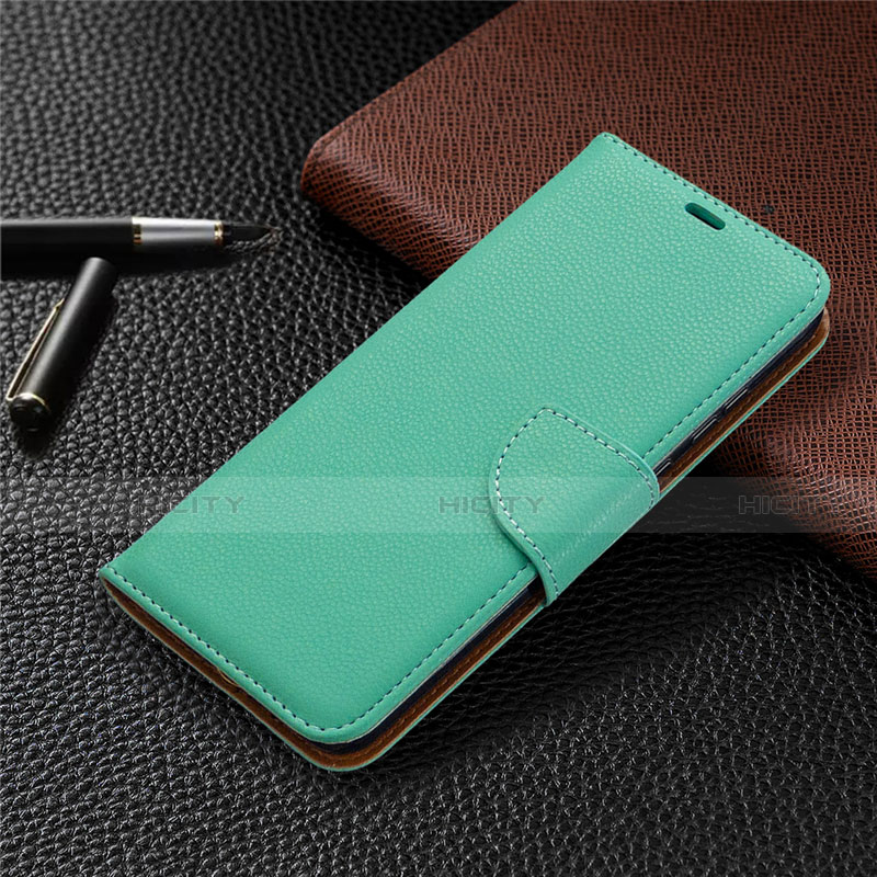 Handytasche Stand Schutzhülle Flip Leder Hülle L02 für Huawei Honor 9A Grün