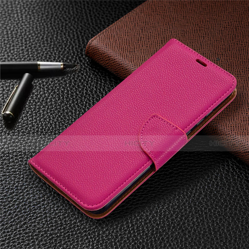 Handytasche Stand Schutzhülle Flip Leder Hülle L02 für Huawei Honor 9A Pink Plus