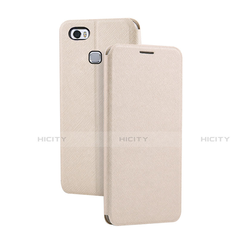 Handytasche Stand Schutzhülle Flip Leder Hülle L02 für Huawei Honor Note 8 Beige Plus