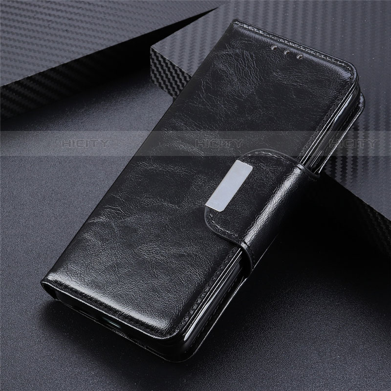 Handytasche Stand Schutzhülle Flip Leder Hülle L02 für Huawei Mate 40 Pro Schwarz