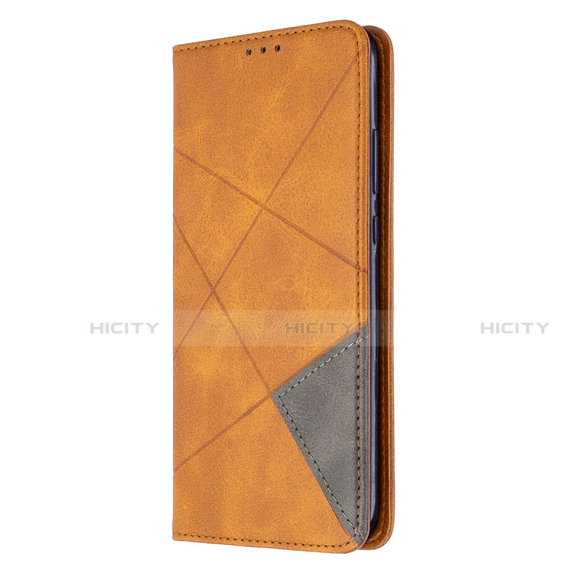 Handytasche Stand Schutzhülle Flip Leder Hülle L02 für Huawei P40 Lite E Orange