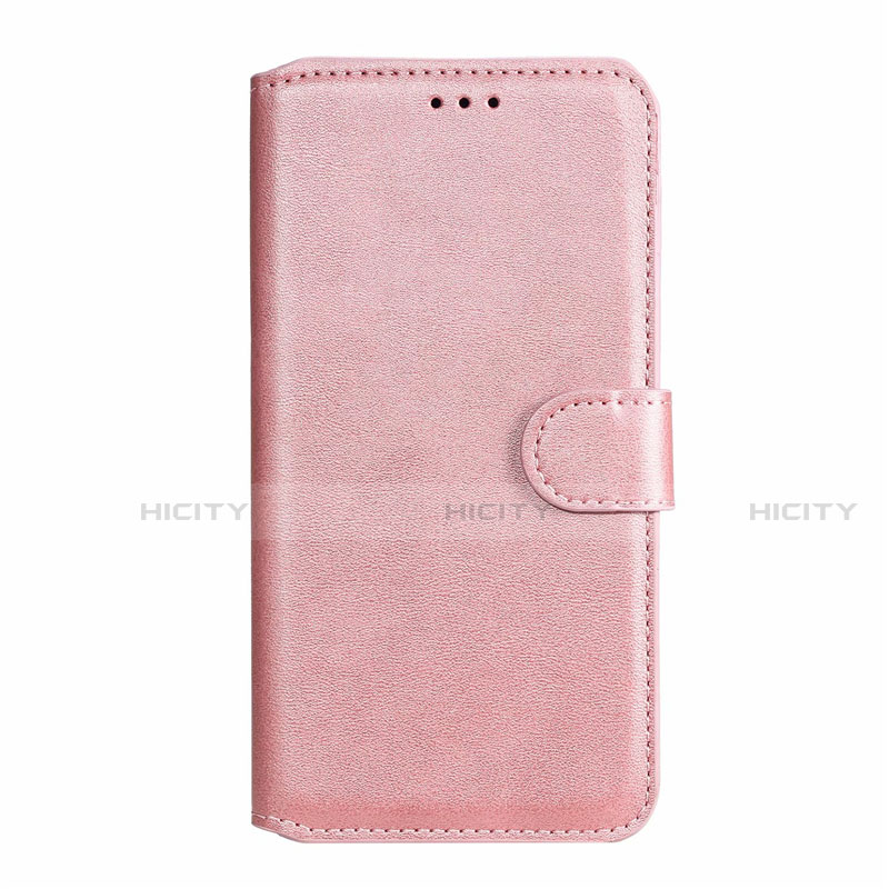 Handytasche Stand Schutzhülle Flip Leder Hülle L02 für Motorola Moto E6s (2020) Rosegold