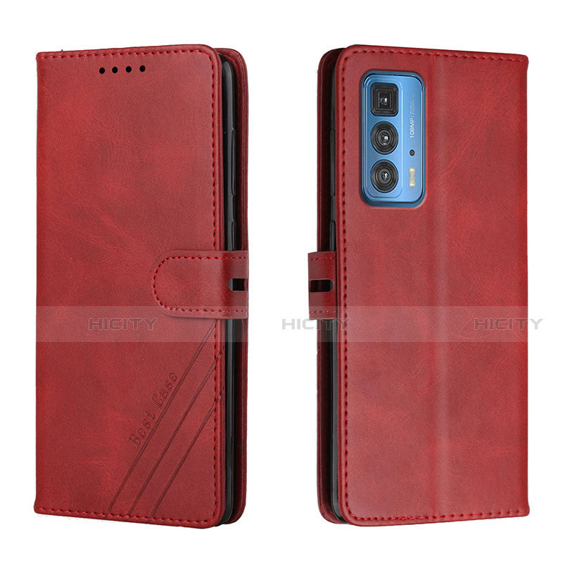 Handytasche Stand Schutzhülle Flip Leder Hülle L02 für Motorola Moto Edge 20 Pro 5G groß