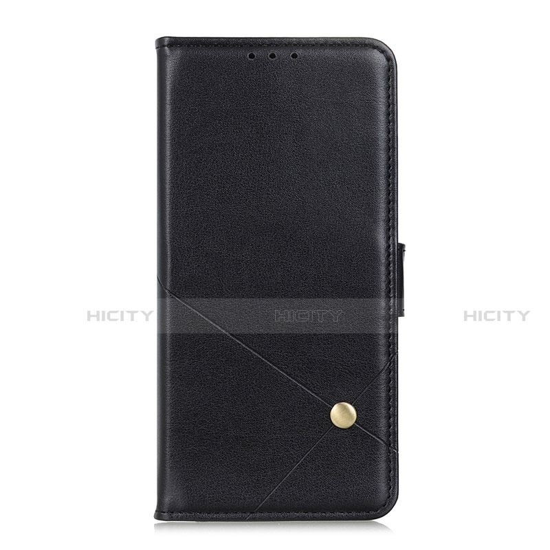 Handytasche Stand Schutzhülle Flip Leder Hülle L02 für Motorola Moto G9 Plus Schwarz