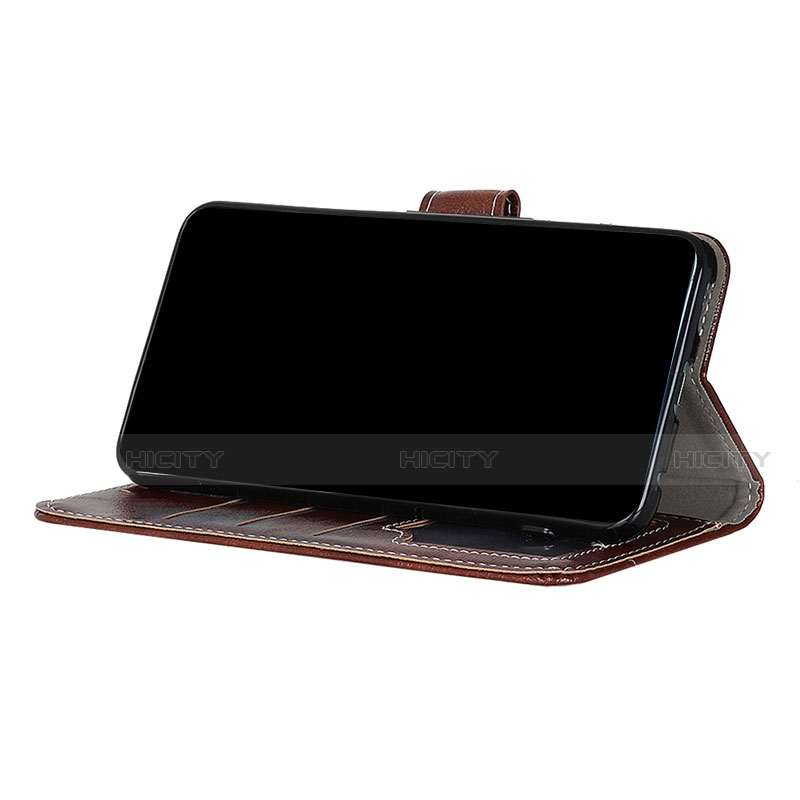 Handytasche Stand Schutzhülle Flip Leder Hülle L02 für Motorola Moto G9 Power