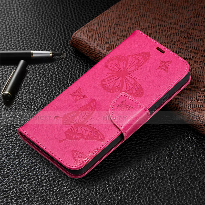 Handytasche Stand Schutzhülle Flip Leder Hülle L02 für Nokia 3.4 Pink Plus