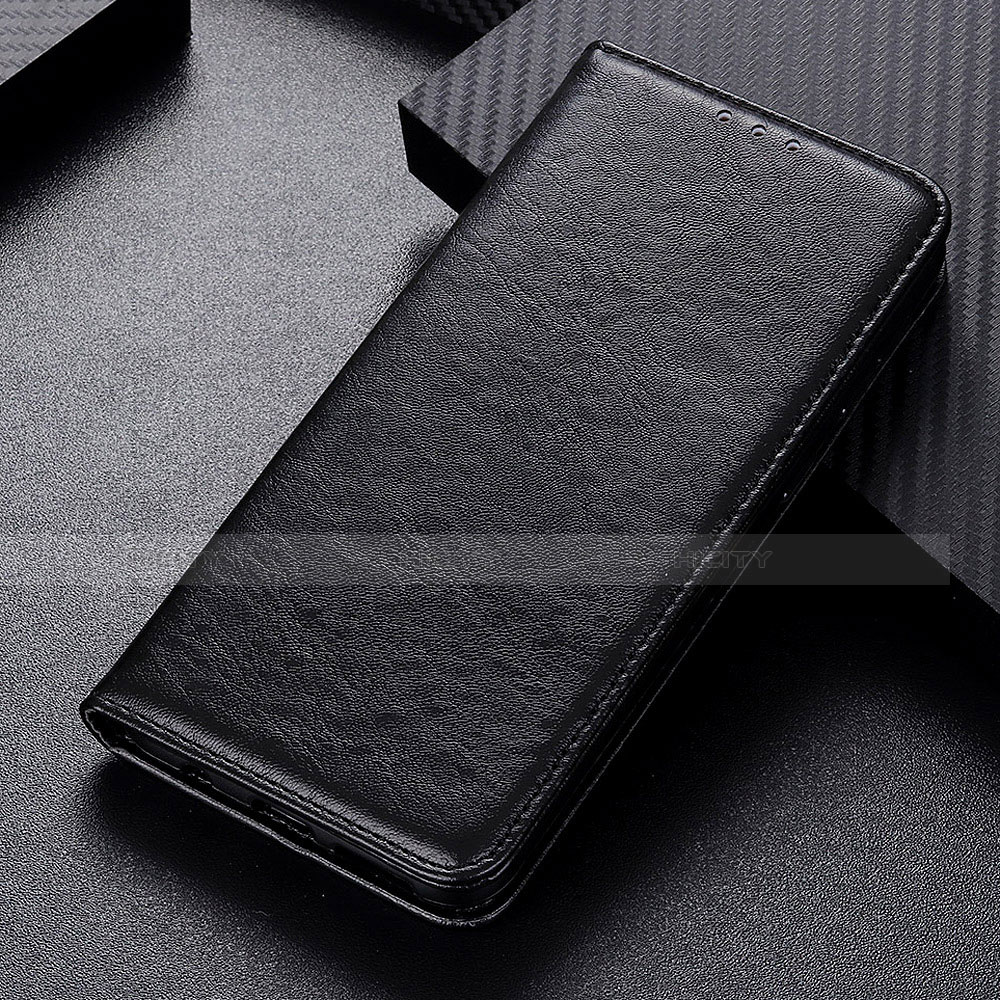 Handytasche Stand Schutzhülle Flip Leder Hülle L02 für Nokia 5.3 Schwarz