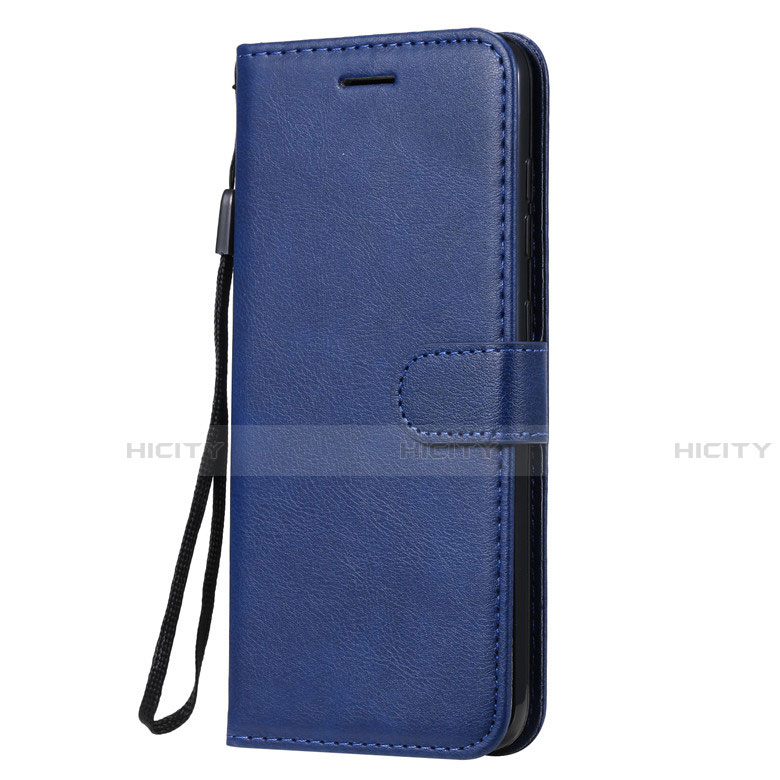 Handytasche Stand Schutzhülle Flip Leder Hülle L02 für Nokia 7.2 Blau