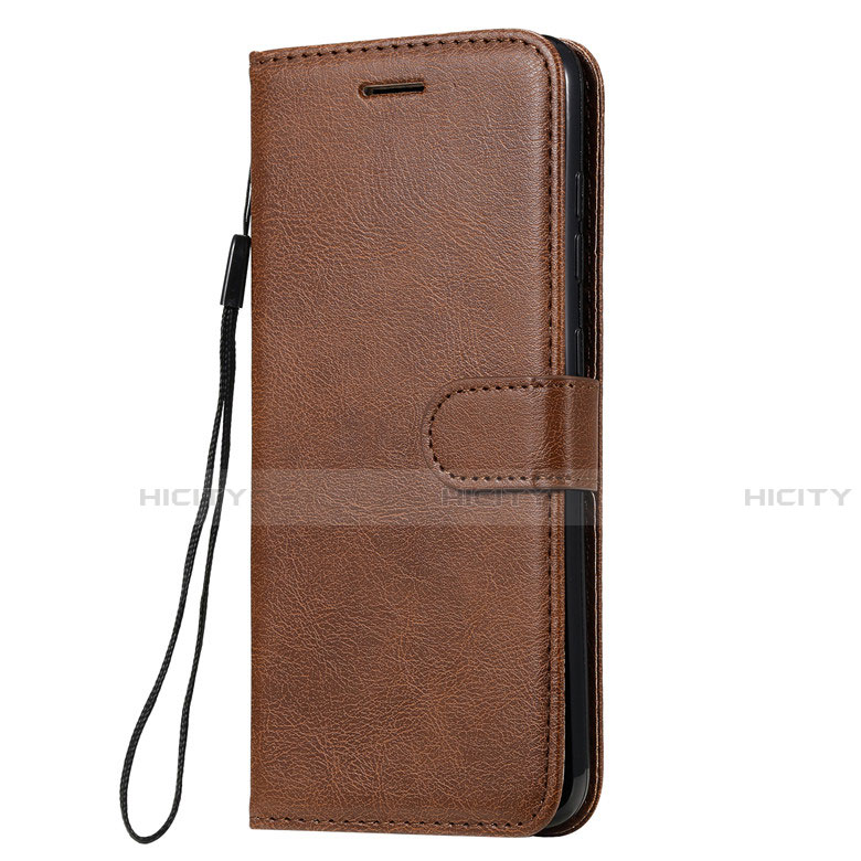 Handytasche Stand Schutzhülle Flip Leder Hülle L02 für Nokia 7.2 Braun